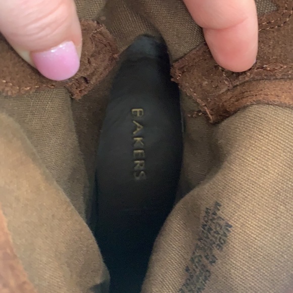 Bakers Brown Suede Boots. - Picture 7 of 7